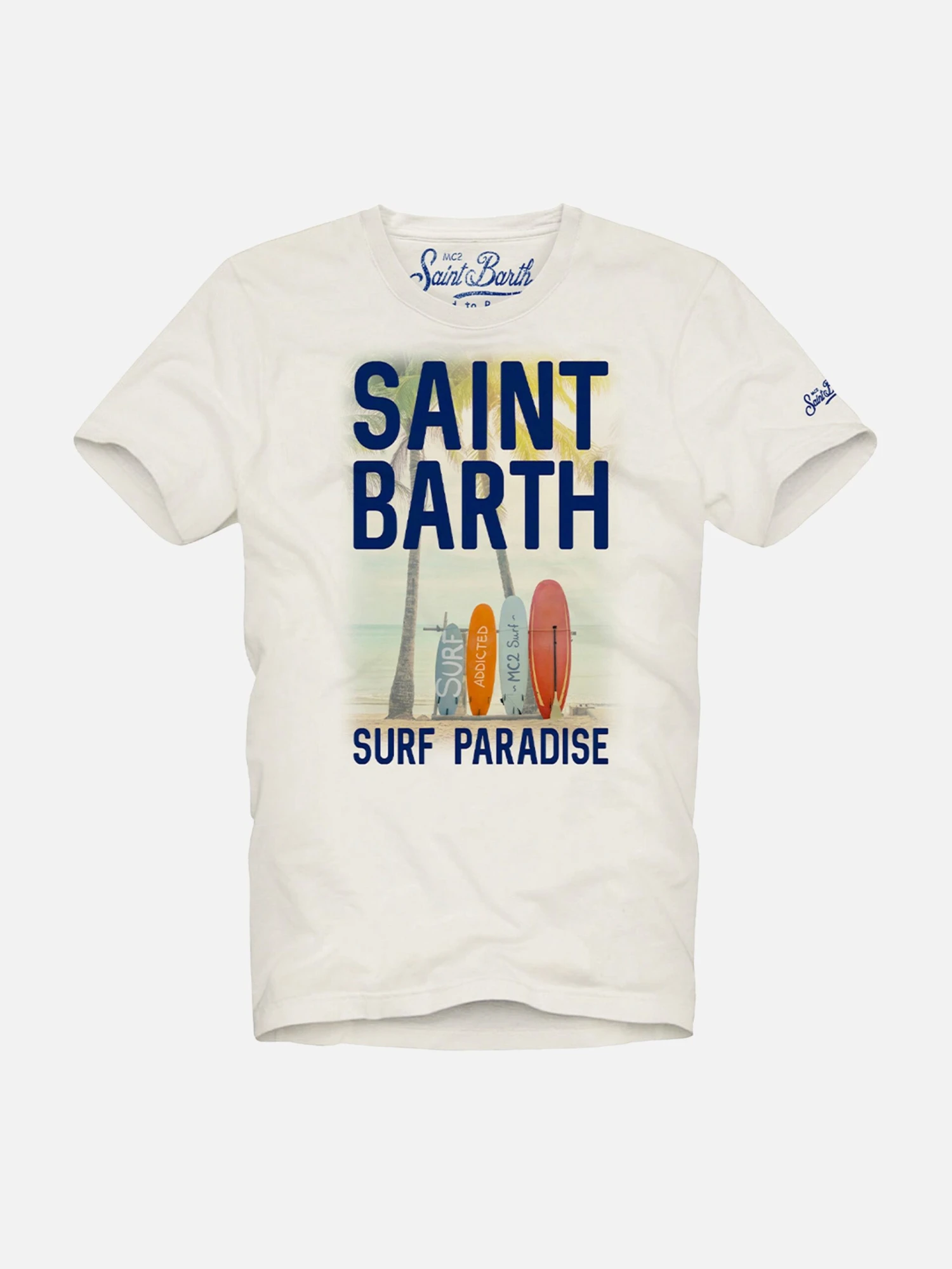 MC2 Saint Barth Boy T-shirt With Sunset Print 2 MC2 Saint Barth Boy T-shirt With Sunset Print