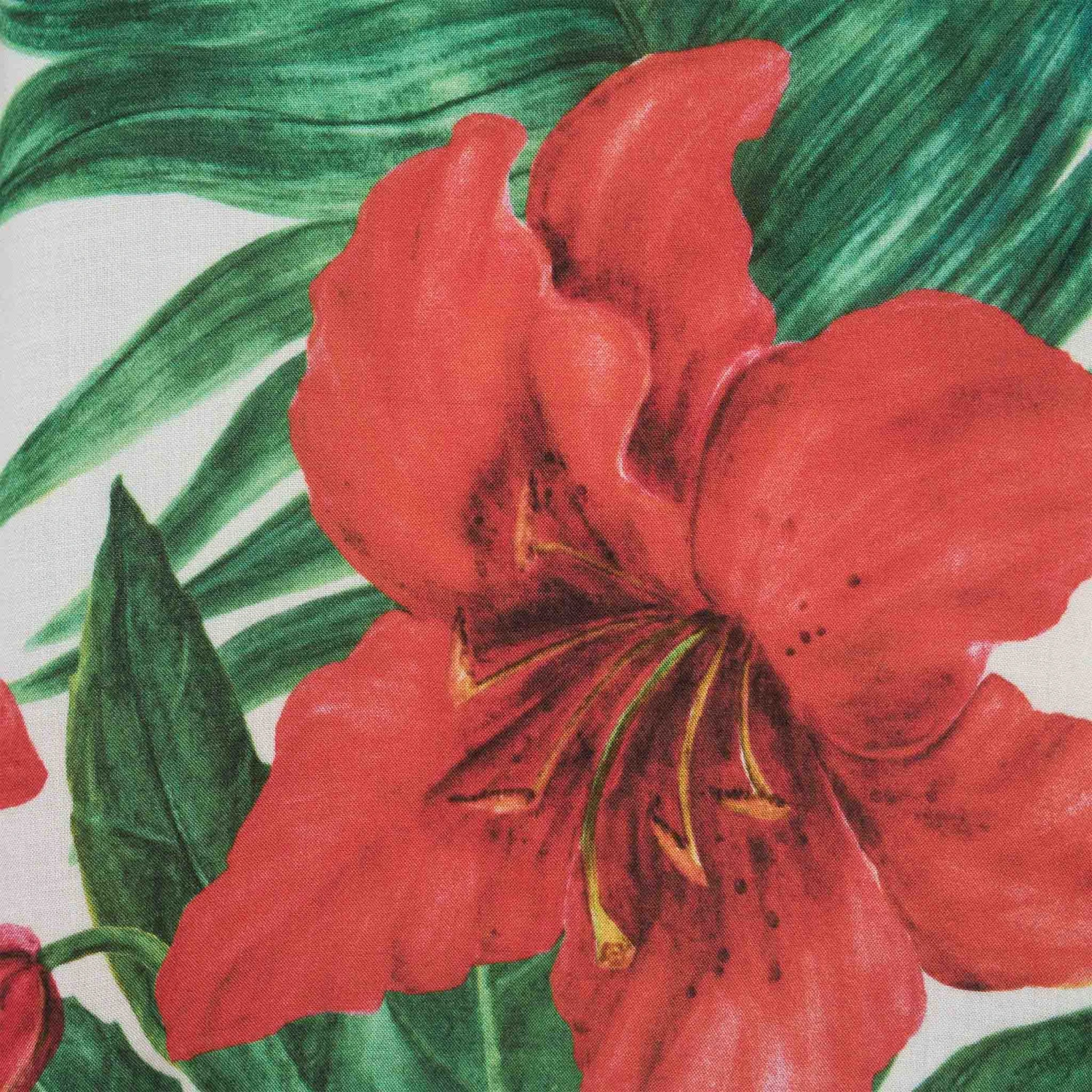 Girl Caftan With Ibiscus Print 5 Girl Caftan With Ibiscus Print - Image 3