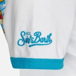 MC2 Saint Barth Kid White Cotton T-shirt With Captain America Print | MARVEL SPECIAL EDITION 6 MC2 Saint Barth Kid White Cotton T-shirt With Captain America Print | MARVEL SPECIAL EDITION -MC2 Saint Barth Shop captain america boy tshirt 3