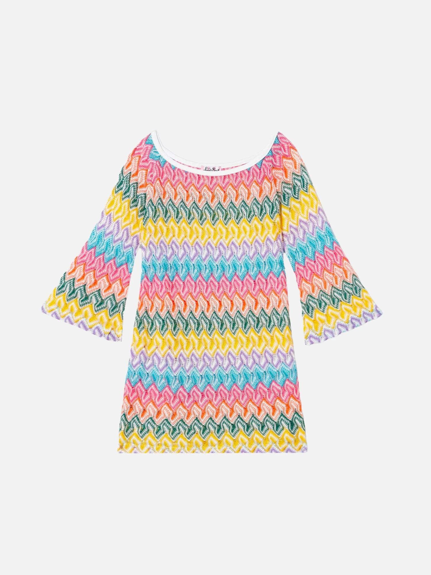 Girls Knit Dress Chevron 3 Girls Knit Dress Chevron
