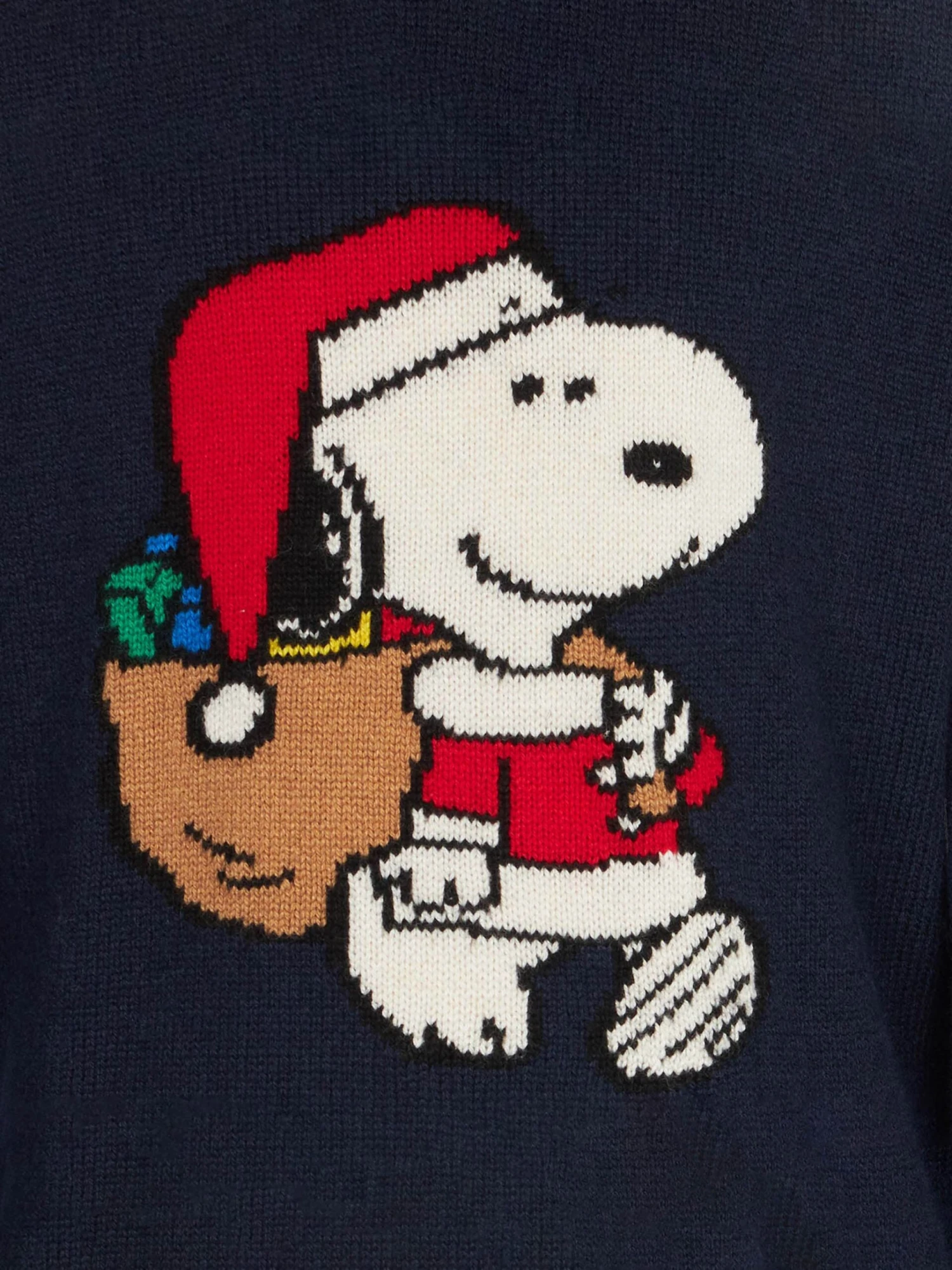 MC2 Saint Barth Boy Crewneck Sweater With Christmas Snoopy Print | PEANUTS™ SPECIAL EDITION 5 MC2 Saint Barth Boy Crewneck Sweater With Christmas Snoopy Print | PEANUTS™ SPECIAL EDITION - Image 3