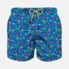 Boy Light Swim Shorts Mini Cars Print