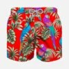 Boy Light Fabric Swim Shorts With Parrots Print 1 Boy Light Fabric Swim Shorts With Parrots Print -MC2 Saint Barth Shop costume rosso pappagalli tropicale bambino mc2 8d17ca57 1de6 4cf3 a1cf 7b259f00d2ab