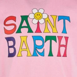 MC2 Saint Barth Girl T-shirt With Saint Barth Logo And Daisy 6 MC2 Saint Barth Girl T-shirt With Saint Barth Logo And Daisy -MC2 Saint Barth Shop daisy stbarth girl tshirt 3