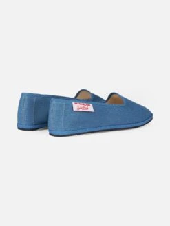 MC2 Saint Barth Woman Denim Slipper Loafers | MY CHALOM SPECIAL EDITION -MC2 Saint Barth Shop denim cotton friulane slippers 4