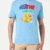 MC2 Saint Barth Man Cotton T-shirt With Ducky Estathé Print | ESTATHE' SPECIAL EDITION