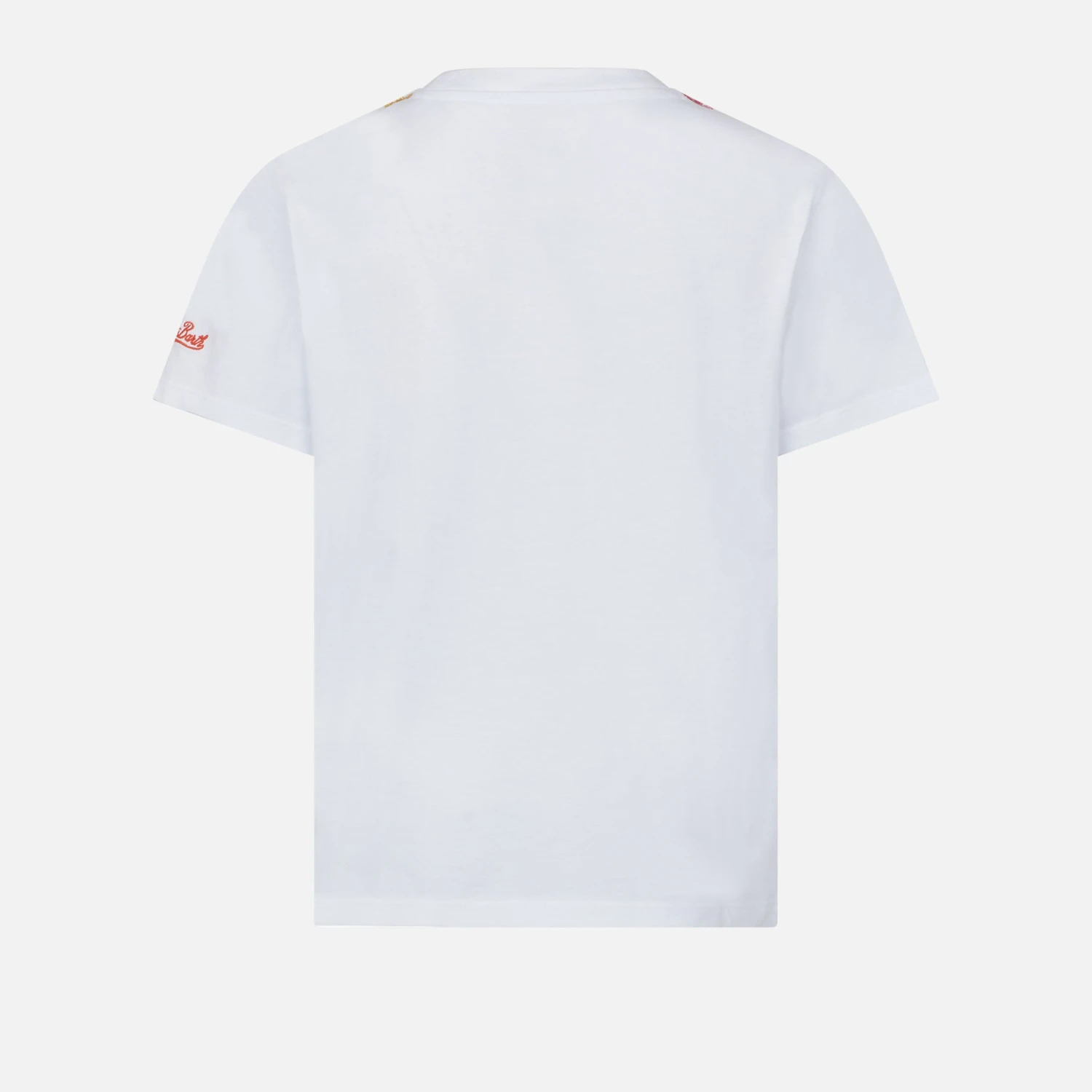 MC2 Saint Barth Girl T-shirt With Daisy Embroidery And Patch 5 MC2 Saint Barth Girl T-shirt With Daisy Embroidery And Patch - Image 3