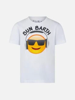 Emoticon Printed T-Shirt For Boy
