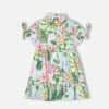 Flower Print Girl Dress