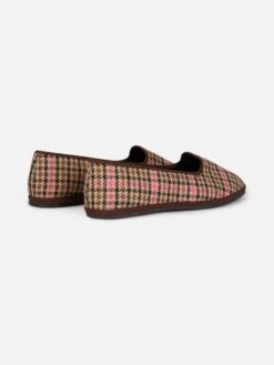 MC2 Saint Barth Woman Pied De Poule Slipper Loafers | MY CHALOM SPECIAL EDITION -MC2 Saint Barth Shop friulane slipper woman pied poule 2