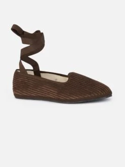 MC2 Saint Barth Woman Corduroy Slipper Loafers | MY CHALOM SPECIAL EDITION