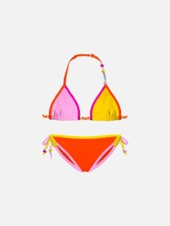 MC2 Saint Barth Girl Triangle Bikini With Charms