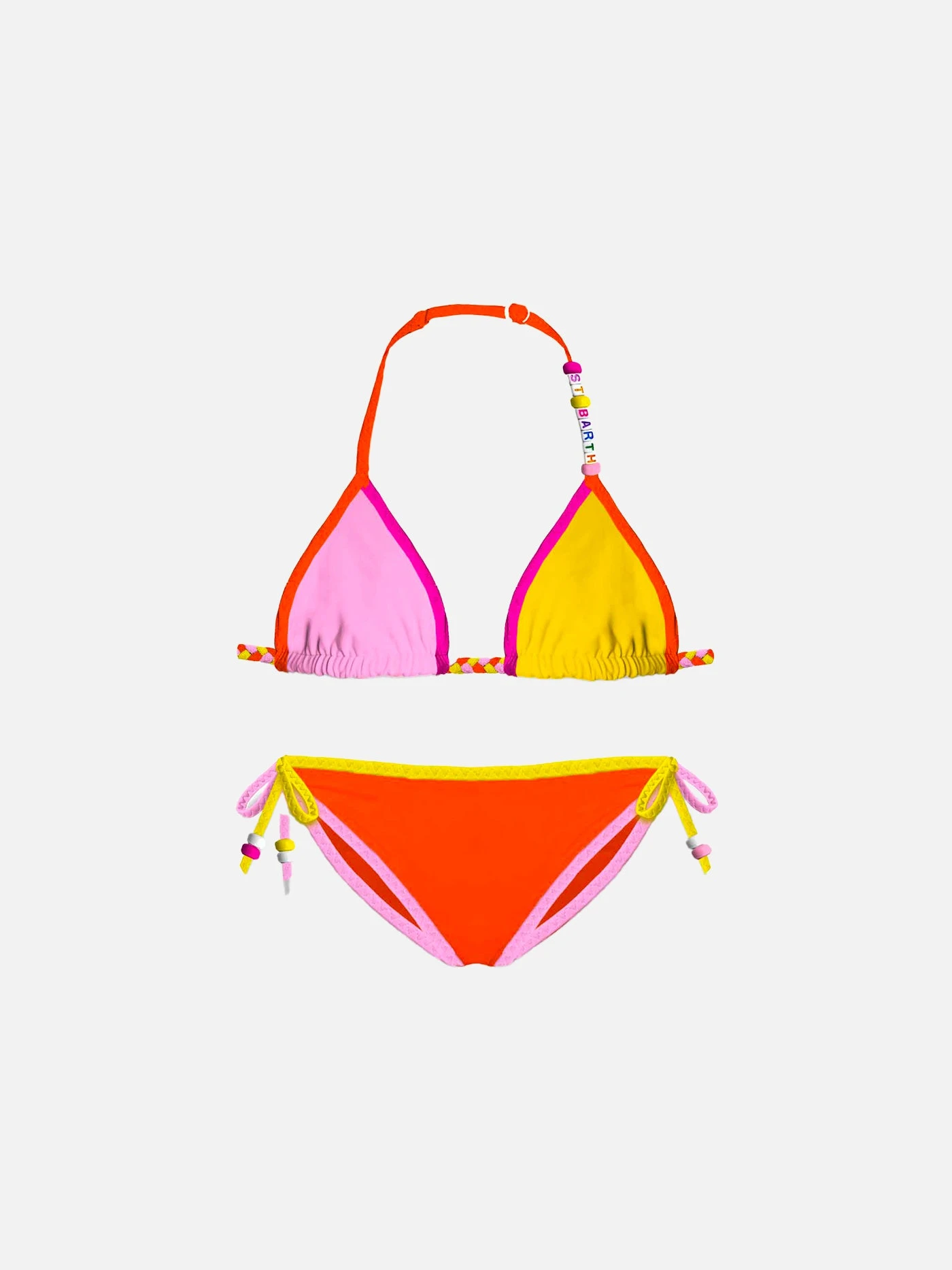 MC2 Saint Barth Girl Triangle Bikini With Charms 3 MC2 Saint Barth Girl Triangle Bikini With Charms