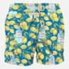 MC2 Saint Barth Man Classic Swim Shorts With Lemon Print | GIN MARE SPECIAL EDITION -MC2 Saint Barth Shop gin mare swimshorts
