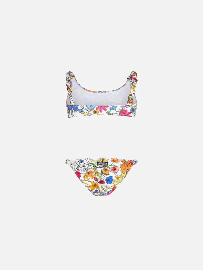 MC2 Saint Barth Girl Bralette With Flower Print 4 MC2 Saint Barth Girl Bralette With Flower Print - Image 2