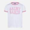 MC2 Saint Barth Girl Cotton T-shirt With St. Barth Groovy Print 1 MC2 Saint Barth Girl Cotton T-shirt With St. Barth Groovy Print -MC2 Saint Barth Shop girl cotton t shirt with st barth groovy print