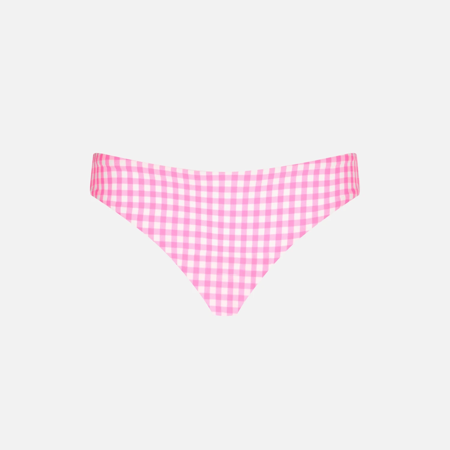 MC2 Saint Barth Girl Swim Briefs With White And Pink Vichy Print 4 MC2 Saint Barth Girl Swim Briefs With White And Pink Vichy Print - Image 2