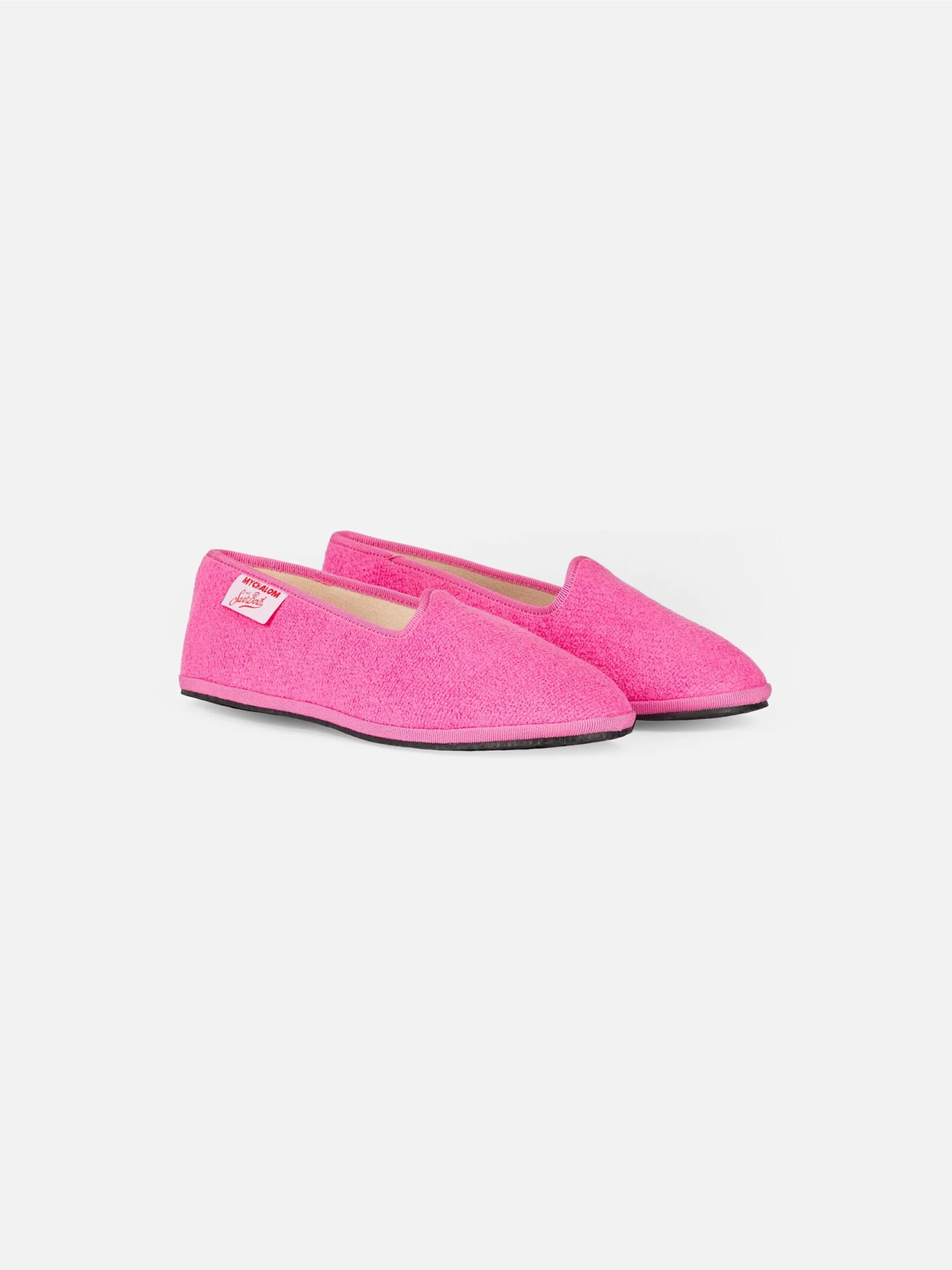 MC2 Saint Barth Girl Pink Terry Slipper Loafer | MY CHALOM SPECIAL EDITION 4 MC2 Saint Barth Girl Pink Terry Slipper Loafer | MY CHALOM SPECIAL EDITION - Image 2