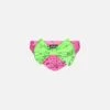 MC2 Saint Barth Girl Swim Briefs With Pink Bandanna Print -MC2 Saint Barth Shop girl swim briefs with pink bandanna print