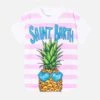 Pineapple Printgirl's T-shirt -MC2 Saint Barth Shop girl t shirt pinapple 01