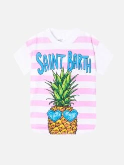 Pineapple Printgirl's T-shirt