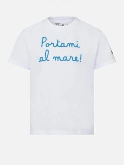 MC2 Saint Barth Girl T-shirt With Portami Al Mare! Lettering