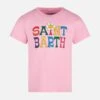 MC2 Saint Barth Girl T-shirt With Saint Barth Logo And Daisy 1 MC2 Saint Barth Girl T-shirt With Saint Barth Logo And Daisy -MC2 Saint Barth Shop girl t shirt with saint barth logo and daisy
