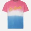 MC2 Saint Barth Girl Tie Dye T-shirt With St. Barth Lettering