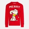 MC2 Saint Barth Girl Crewneck Sweater With Snoopy Print | SNOOPY PEANUTS™ SPECIAL EDITION