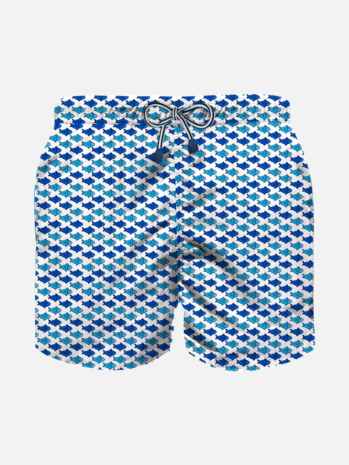 Boy Light Fabric Swim Shorts Wth Fish Print 3 Boy Light Fabric Swim Shorts Wth Fish Print