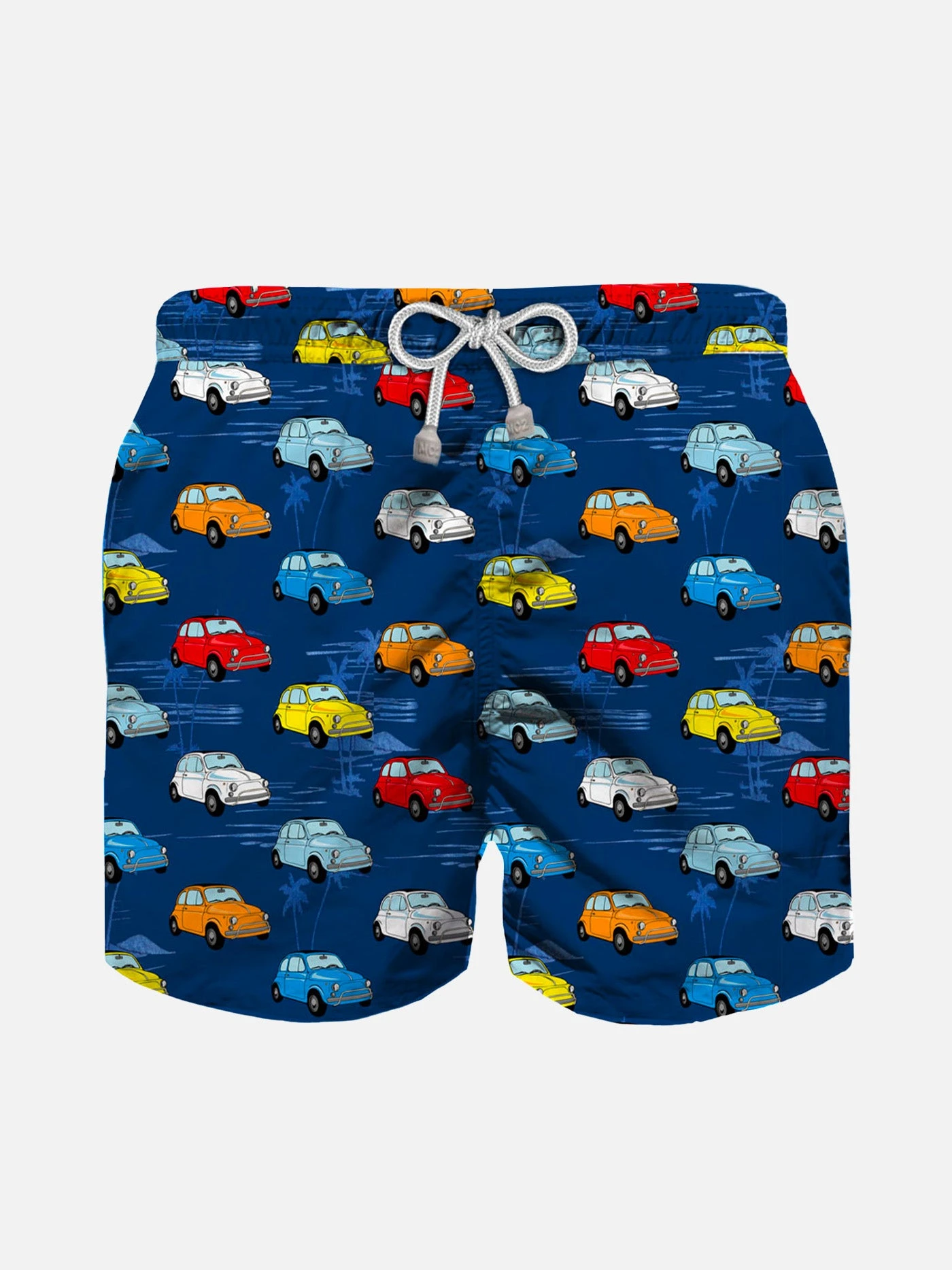 Multicolor Cars Print Boy Swim Shorts 3 Multicolor Cars Print Boy Swim Shorts