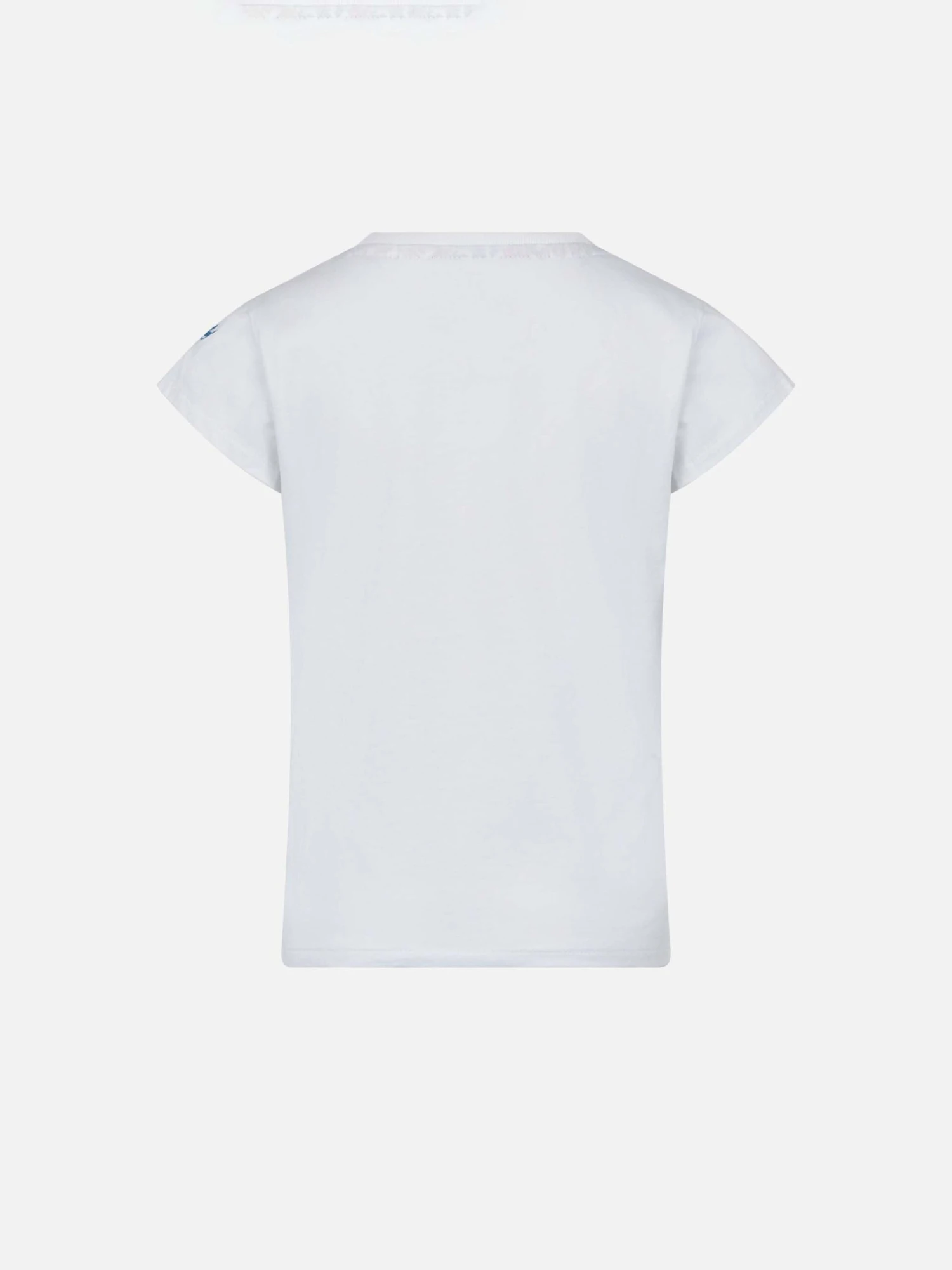 MC2 Saint Barth Girl Cotton T-shirt With Pocket 4 MC2 Saint Barth Girl Cotton T-shirt With Pocket - Image 2