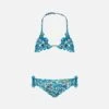 MC2 Saint Barth Girl Triangle Bikini With Mushroom Print | Made With Liberty Fabric