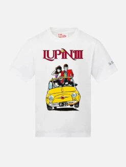 MC2 Saint Barth Boy Cotton T-shirt With Lupin Print| LUPIN III SPECIAL EDITION