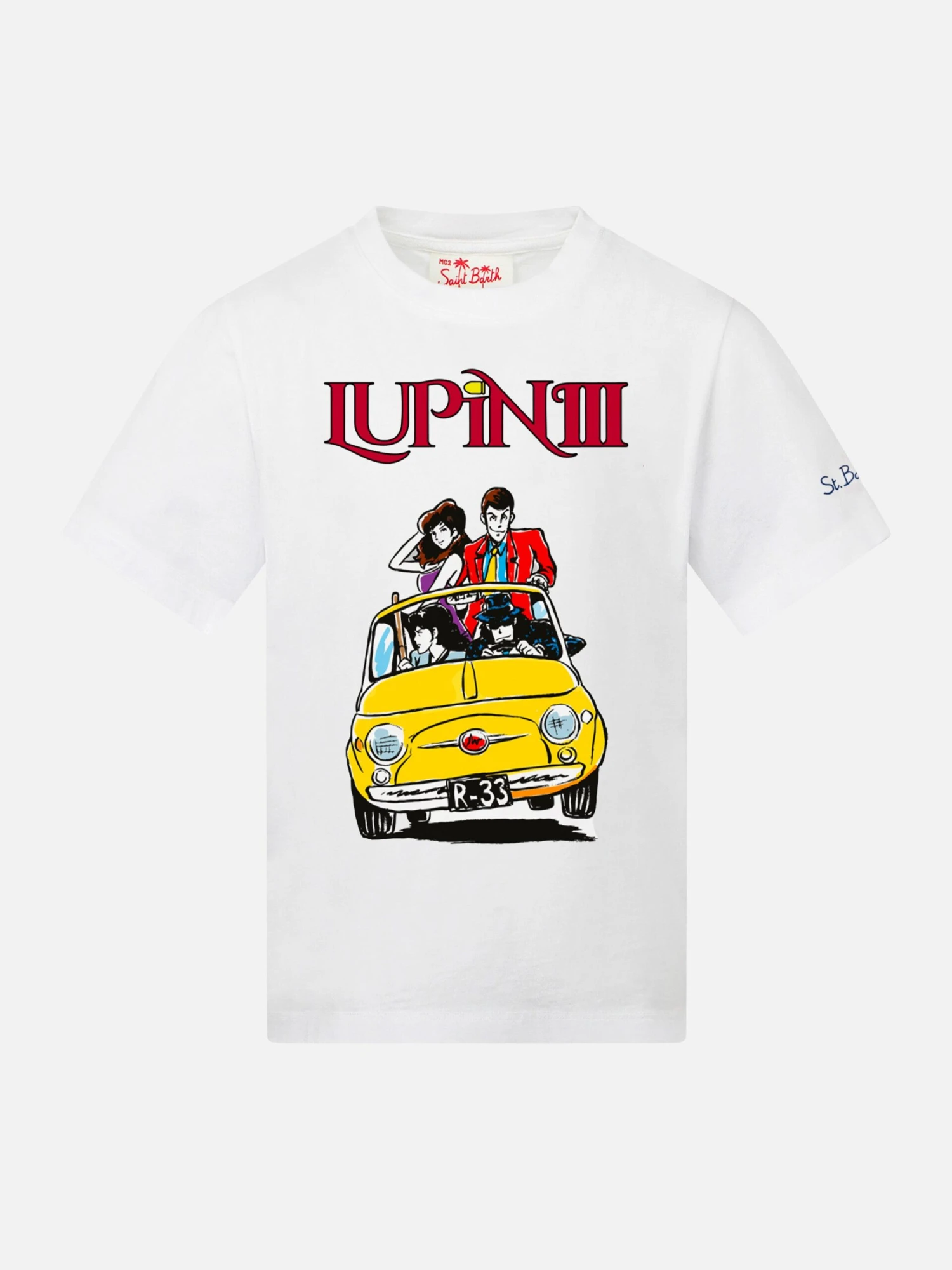 MC2 Saint Barth Boy Cotton T-shirt With Lupin Print| LUPIN III SPECIAL EDITION 3 MC2 Saint Barth Boy Cotton T-shirt With Lupin Print| LUPIN III SPECIAL EDITION