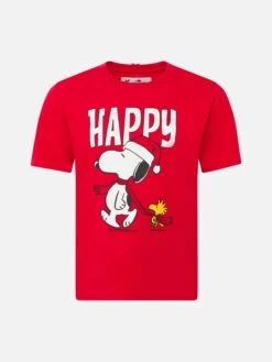 MC2 Saint Barth Boy Heavy Cotton T-shirt With Snoopy Print | SNOOPY PEANUTS™ SPECIAL EDITION