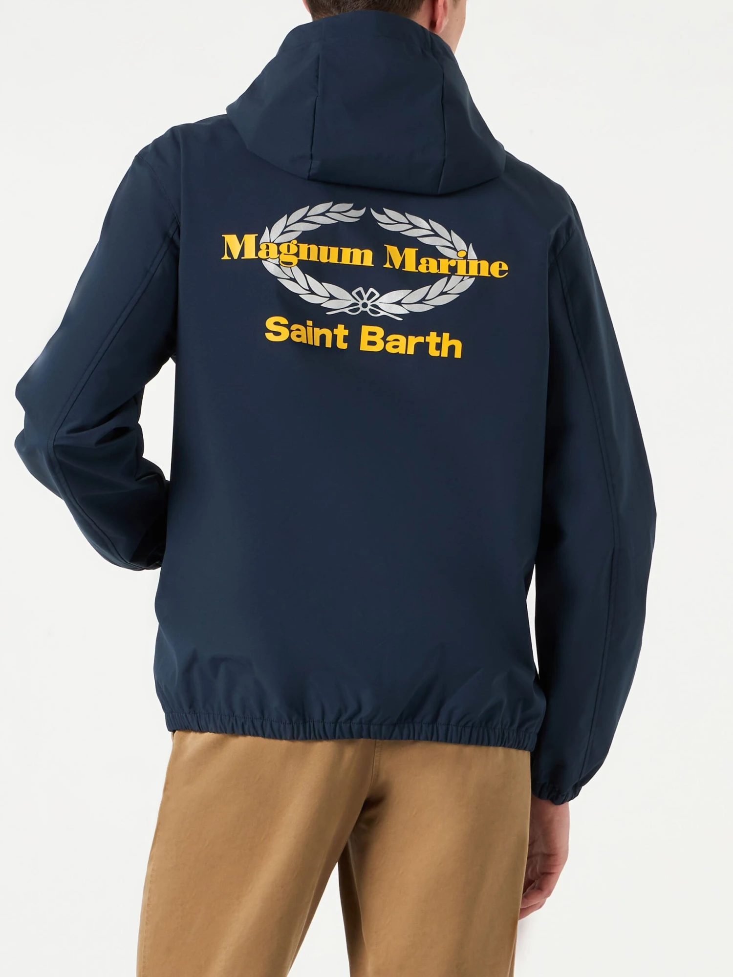 MC2 Saint Barth Man Hooded Lightweight Windbraker | MAGNUM MARINE SPECIAL EDITION 4 MC2 Saint Barth Man Hooded Lightweight Windbraker | MAGNUM MARINE SPECIAL EDITION - Image 2