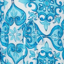 Girl Caftan With Maiolica Print -MC2 Saint Barth Shop maiolica caftan girl 3