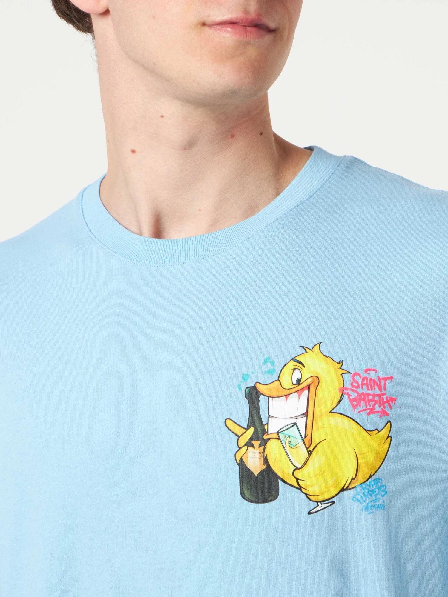 MC2 Saint Barth Man T-shirt With Ducky Print | CRYPTO PUPPETS® SPECIAL EDITION 3 MC2 Saint Barth Man T-shirt With Ducky Print | CRYPTO PUPPETS® SPECIAL EDITION
