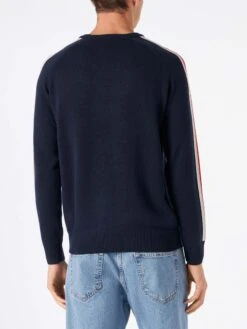 MC2 Saint Barth Man Sweater With Woodstock Print | WOODSTOCK - PEANUTS™ SPECIAL EDITION 8 MC2 Saint Barth Man Sweater With Woodstock Print | WOODSTOCK - PEANUTS™ SPECIAL EDITION -MC2 Saint Barth Shop man sweater blue skiclub 2