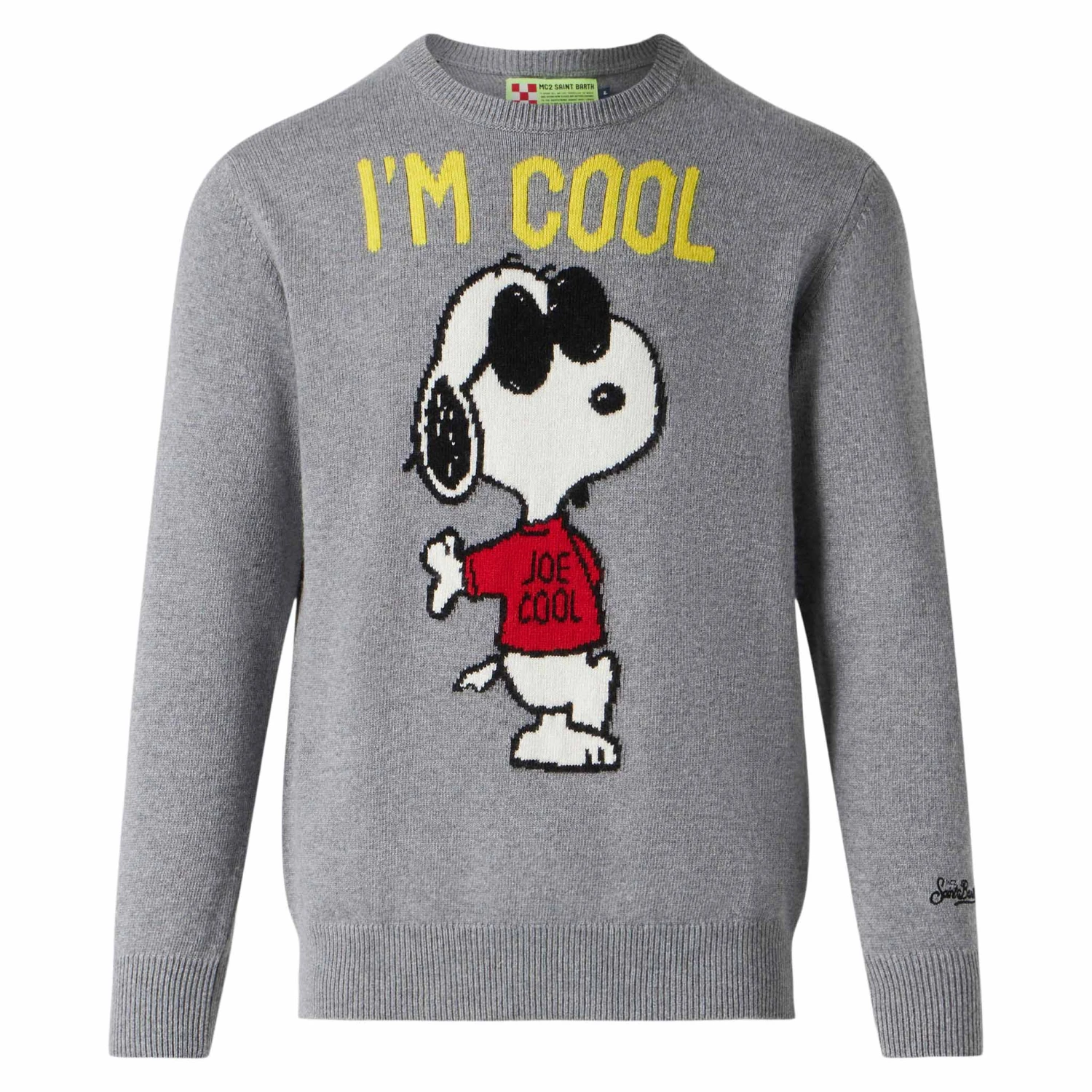 Man Sweater With Grey Rock Snoopy | SNOOPY - PEANUTS™ SPECIAL EDITION 6 Man Sweater With Grey Rock Snoopy | SNOOPY - PEANUTS™ SPECIAL EDITION - Image 4