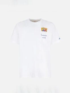 MC2 Saint Barth Man Cotton T-shirt With Estathé Print | ESTATHE'® SPECIAL EDITION -MC2 Saint Barth Shop man tshirt esthate white lemon 4 2b54af50 c0a0 40c6 94ff 1c949b9c028f