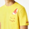 MC2 Saint Barth Fior Di Fragola Cotton T-shirt With Embroidery| ALGIDA® SPECIAL EDITION -MC2 Saint Barth Shop man tshirt yellow 3