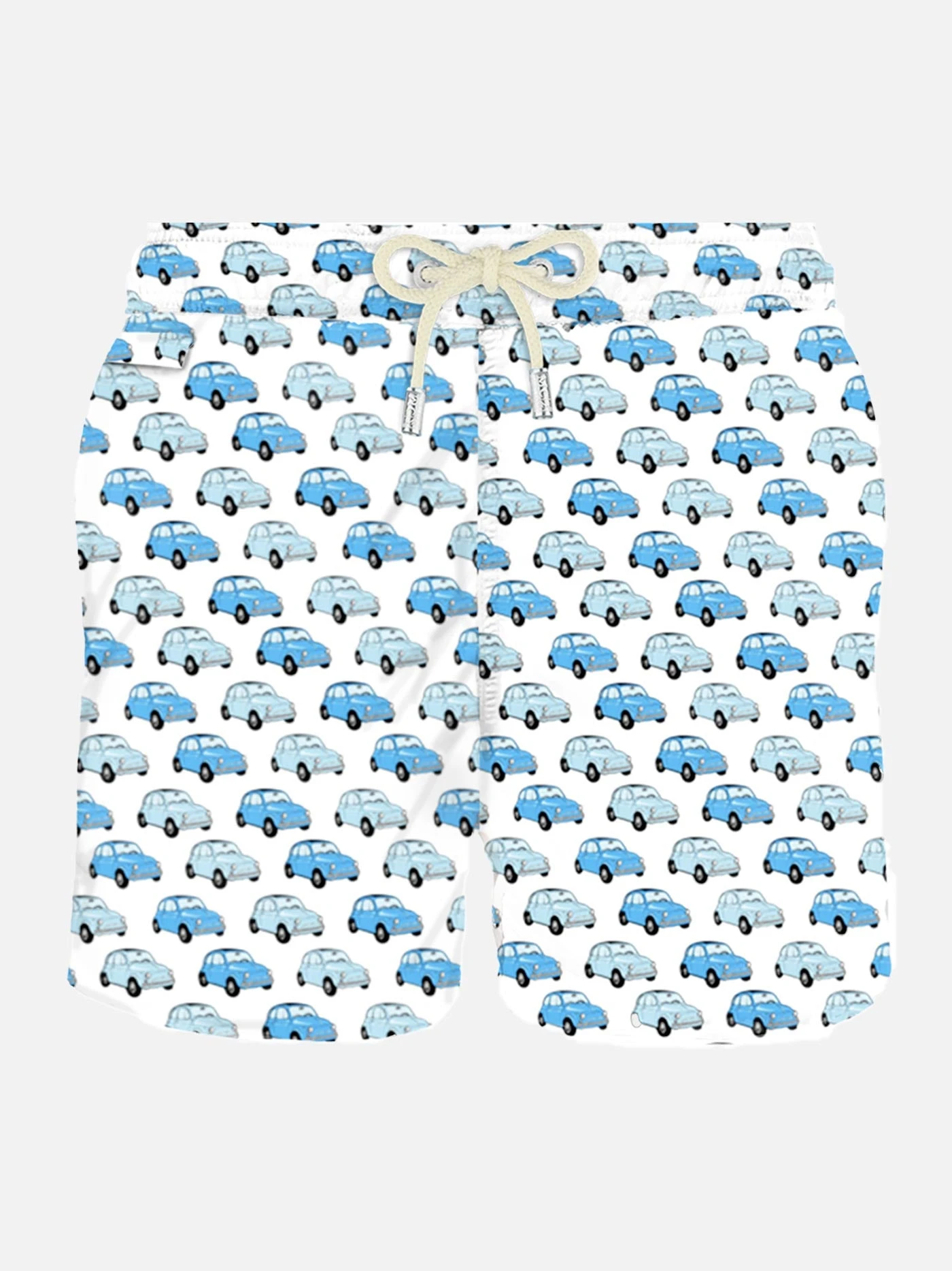 MC2 Saint Barth Man Light Fabric Swim Shorts With Fiat 500 Car Print | FIAT© 500 Special Edition 3 MC2 Saint Barth Man Light Fabric Swim Shorts With Fiat 500 Car Print | FIAT© 500 Special Edition