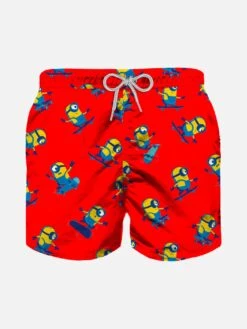 Boy Swim Shorts With Minions Print | MINIONS SPECIAL EDITION