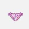 Girl Swim Briefs With Nineties Patch Print -MC2 Saint Barth Shop nineties patch print girls frou frou slip