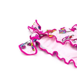 Girl Swim Briefs With Nineties Patch Print 7 Girl Swim Briefs With Nineties Patch Print -MC2 Saint Barth Shop ninties patch