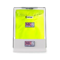 Man Fluo Yellow Swim Shorts | PANTONE® SPECIAL EDITION -MC2 Saint Barth Shop packaging pantone94 3 2