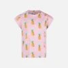 Girll T-shirt With Pineapple Print