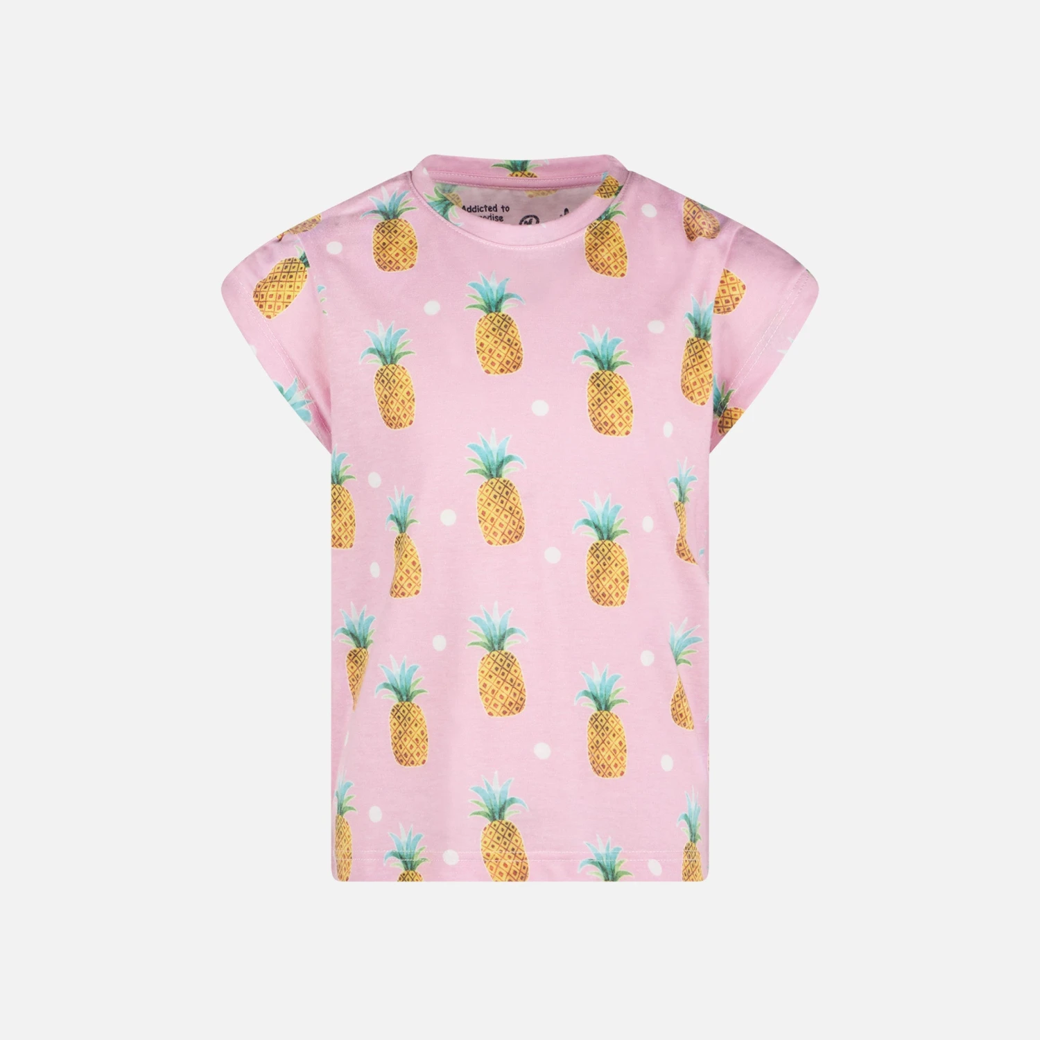 Girll T-shirt With Pineapple Print 3 Girll T-shirt With Pineapple Print